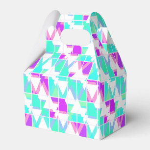Abstrakte Dreiecke geometrisch modernes Muster Geschenkschachtel