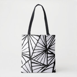 Abstrakte Dreiecke Lino Tasche