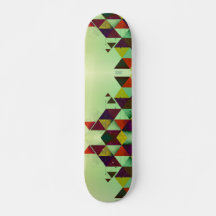 Abstrakte Dreiecke-Skateboard