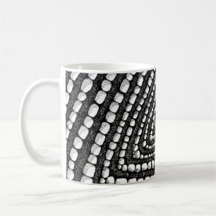 Abstrakte Dreiecks detaillierte Feder-und-Tinte-Fo Kaffeetasse