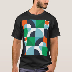 Abstrakte, einfache Formen T-Shirt