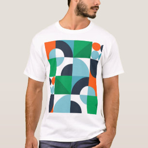 Abstrakte, einfache Formen T-Shirt