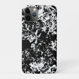 Abstrakte Eisbildung in Schwarz und Weiß Case-Mate iPhone Hülle