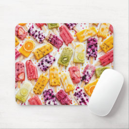 Abstrakte Eisfruchtlutscher Mousepad