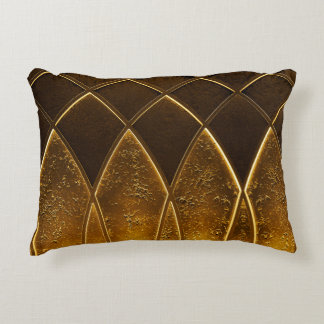 Abstrakte elegante Kunst Deko geometrisch verziert Dekokissen