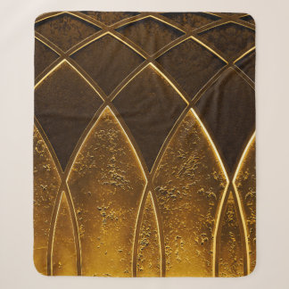 Abstrakte elegante Kunst Deko geometrisch verziert Sherpadecke