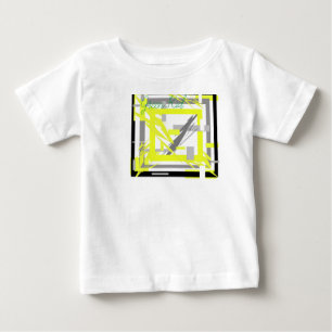 Abstrakte Energie-Kunst Baby T-shirt