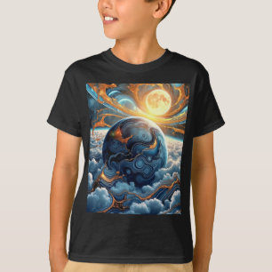 Abstrakte Erde T-Shirt