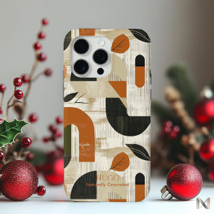 Abstrakte erdige Botanik - Minimalistisches Natürl Case-Mate iPhone Hülle