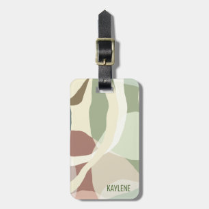 Abstrakte Erdung Gepäckanhänger