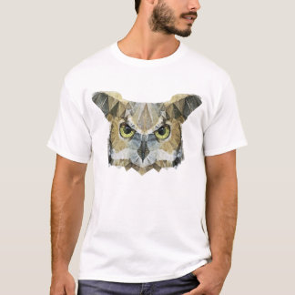 abstrakte Eule T-Shirt