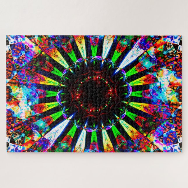 Abstrakte Explosion (Horizontal)