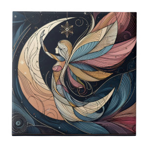 Abstrakte Fairy Art Keramik Tile Fliese