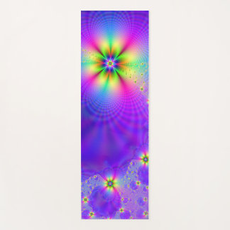 Abstrakte Fantasie mehrerer Blume Yogamatte