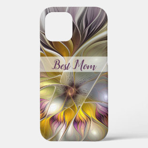 Abstrakte Fantasy Blume Fraktal Beste Mama Case-Mate iPhone Hülle