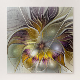 Abstrakte Fantasy-Blume Modernes Fraktal