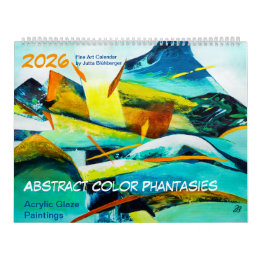 Abstrakte Farbantasien - Kalender der bildenden Kü