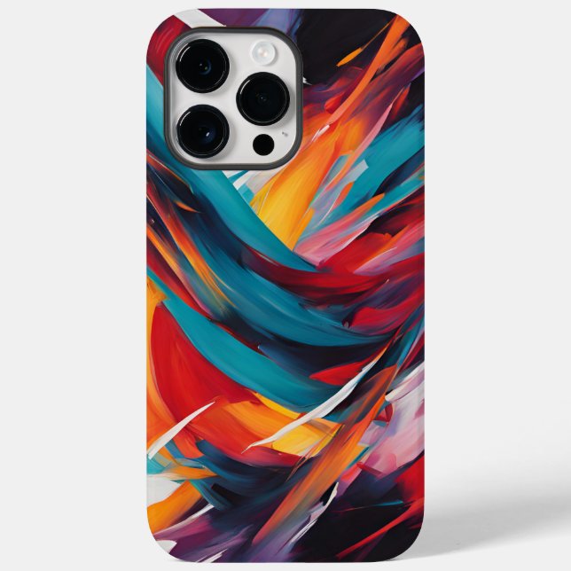 Abstrakte Farbbewegung Case-Mate iPhone 14 Pro Max Hülle (Rückseite)