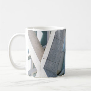 Abstrakte Farbdarstellung Kaffeetasse