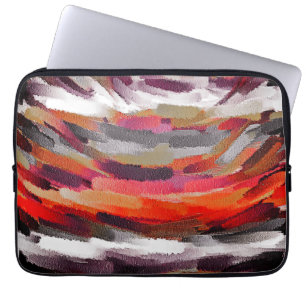 Abstrakte Farbe 3 Laptopschutzhülle