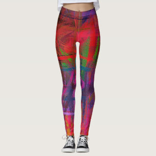 Abstrakte Farbe Art #24 Leggings