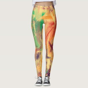 Abstrakte Farbe Art #27 Leggings