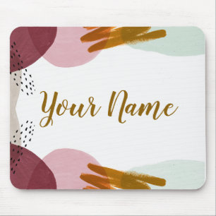 Abstrakte Farbe Mousepad