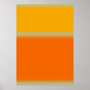 Abstrakte Farbe Poster