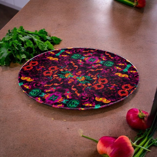 Abstrakte Farbe Schneidebrett (Chopping Board)