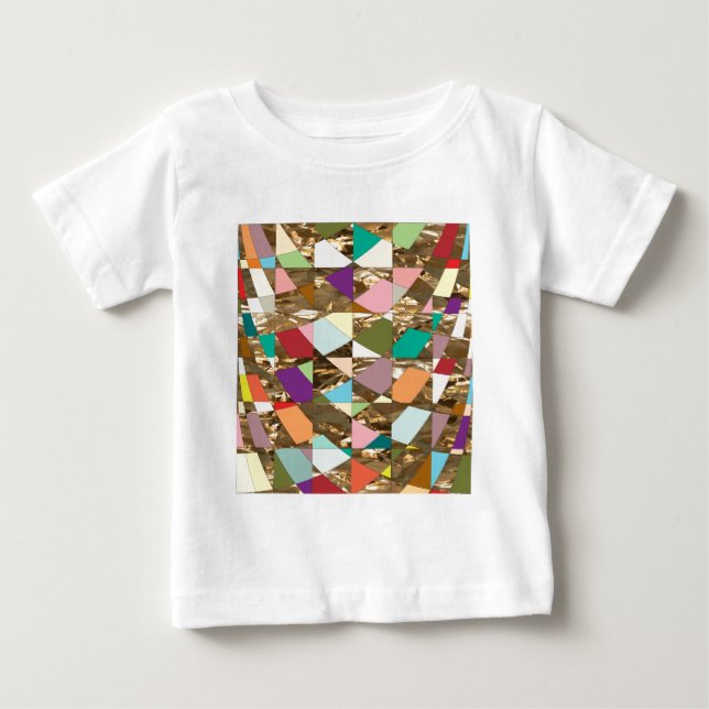 Abstrakte Farben Baby T-shirt (Vorderseite)