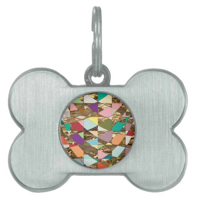 Abstrakte Farben Tiermarke (Vorderseite)