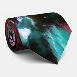 Abstrakte, farbenfrohe Muster, hell, elegant Krawatte