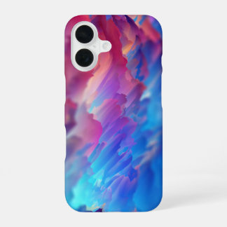 Abstrakte farbenfrohe Spitzen_iPhone-Hülle iPhone 16 Hülle