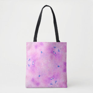 Abstrakte farbenfrohe Wasserfarbe. Digitale Kunstm Tasche