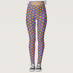 Abstrakte Farbformen Leggings