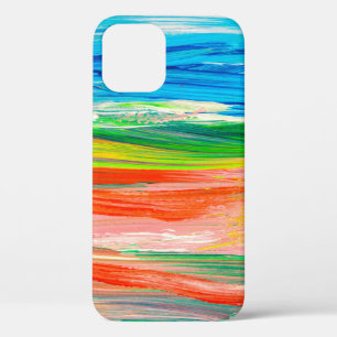 Abstrakte farbige Aquarellbilder Case-Mate iPhone Hülle
