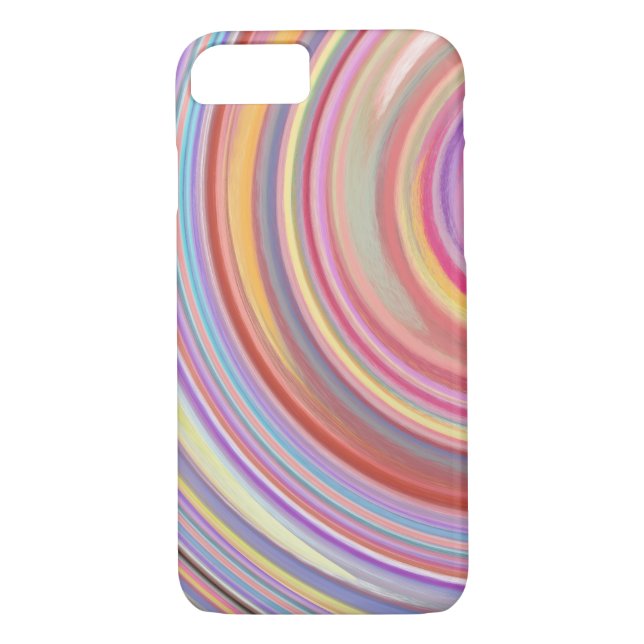 Abstrakte farbige Drehung Kunstgeschichte #20 Case-Mate iPhone Hülle (Rückseite)