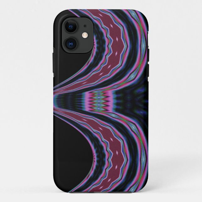 abstrakte farbige Telefonzelle Case-Mate iPhone Hülle (Rückseite)