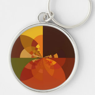 Abstrakte Farbkunst - Design Schlüsselanhänger