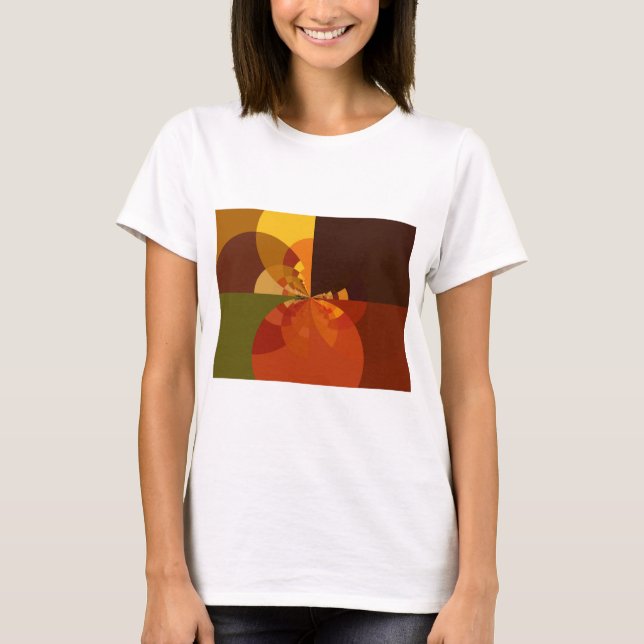 Abstrakte Farbkunst - Design T-Shirt (Vorderseite)