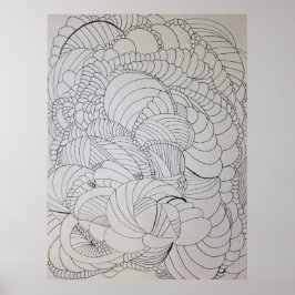 Abstrakte Farbseite Poster