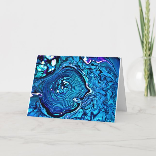 Abstrakte Farbstudie 112, Karte (Vorderseite)