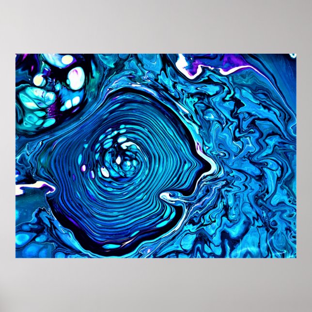 Abstrakte Farbstudie 112, Poster (Vorne)