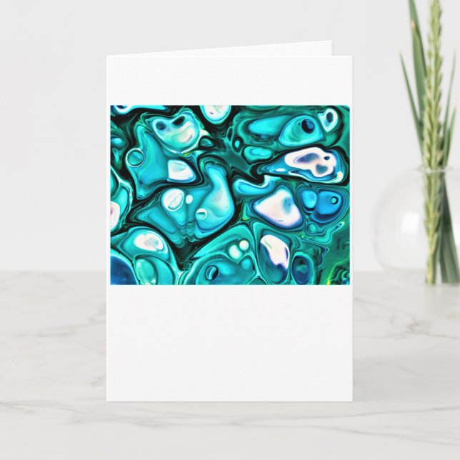 Abstrakte Farbstudie 125, Karte (Vorderseite)