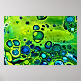 Abstrakte Farbstudie 159, Poster