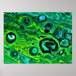 Abstrakte Farbstudie 181, Poster