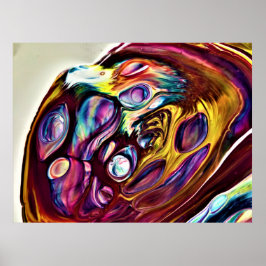 Abstrakte Farbstudie 226, Poster