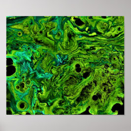 Abstrakte Farbstudie 262, Poster