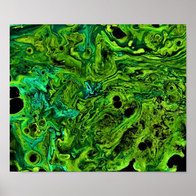 Abstrakte Farbstudie 262, Poster (Vorne)