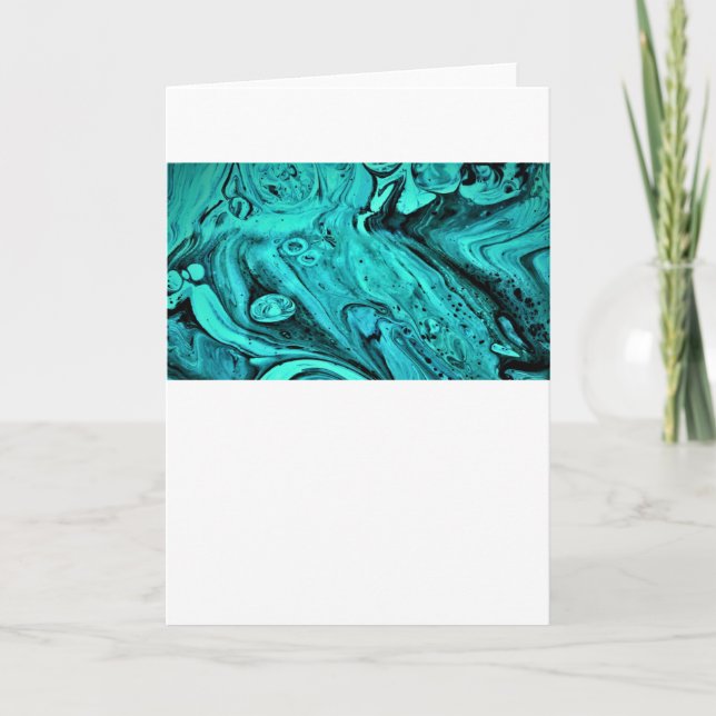 Abstrakte Farbstudie 28, Karte (Vorderseite)